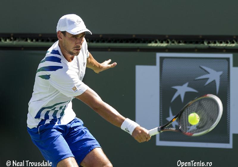 Victor Hanescu eliminat la BNP Paribas Open